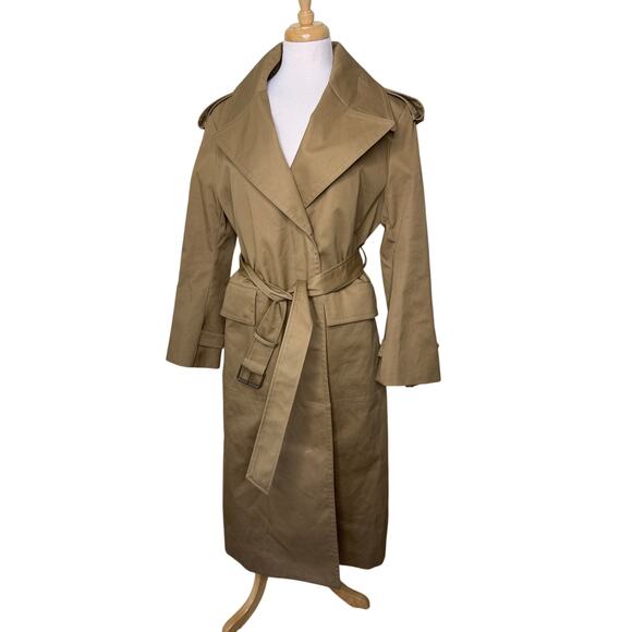 BANANA REPUBLIC Timeless Trench Coat in british khaki Medium - Picture 1 of 10